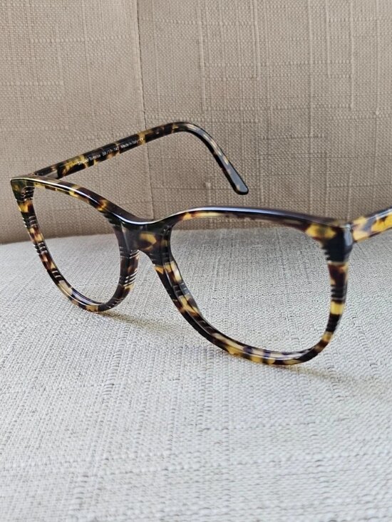Kirkland Signature Glasses Frame Eyewear ALAMOS Stripe Tortoise Eyeglasses Italy main image 8